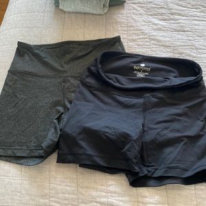 2x 90 Degree Reflex Biker Shorts